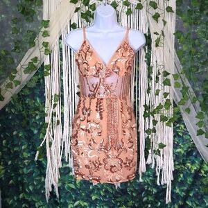 Pretty Little Thing Sequined Dress